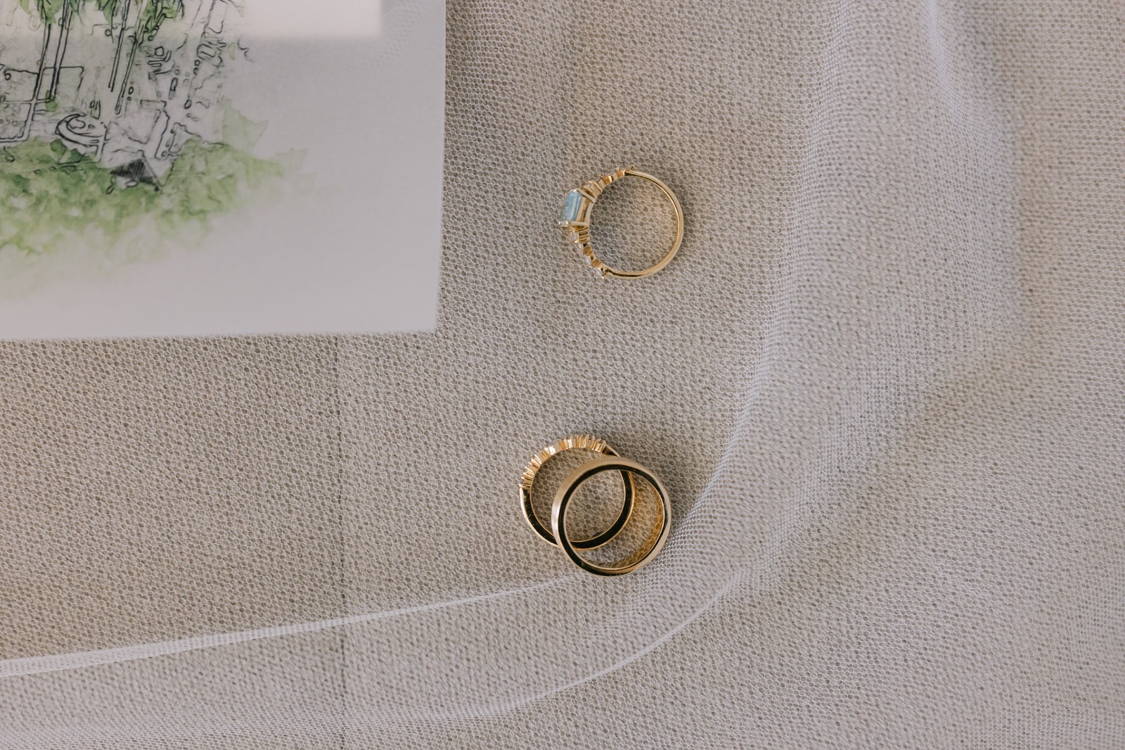 Anillos de compromiso y matrimonio